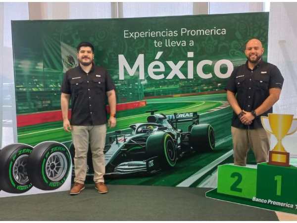Con Experiencias Promérica podés ganar un viaje doble a la Ciudad de México y vivir de cerca la Fórmula 1.