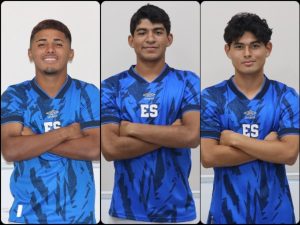 Kerin Torres (Delantero), Luis Tobar (Delantero), Brandon Ramírez (Delantero). Foto Cortesía FESFUT