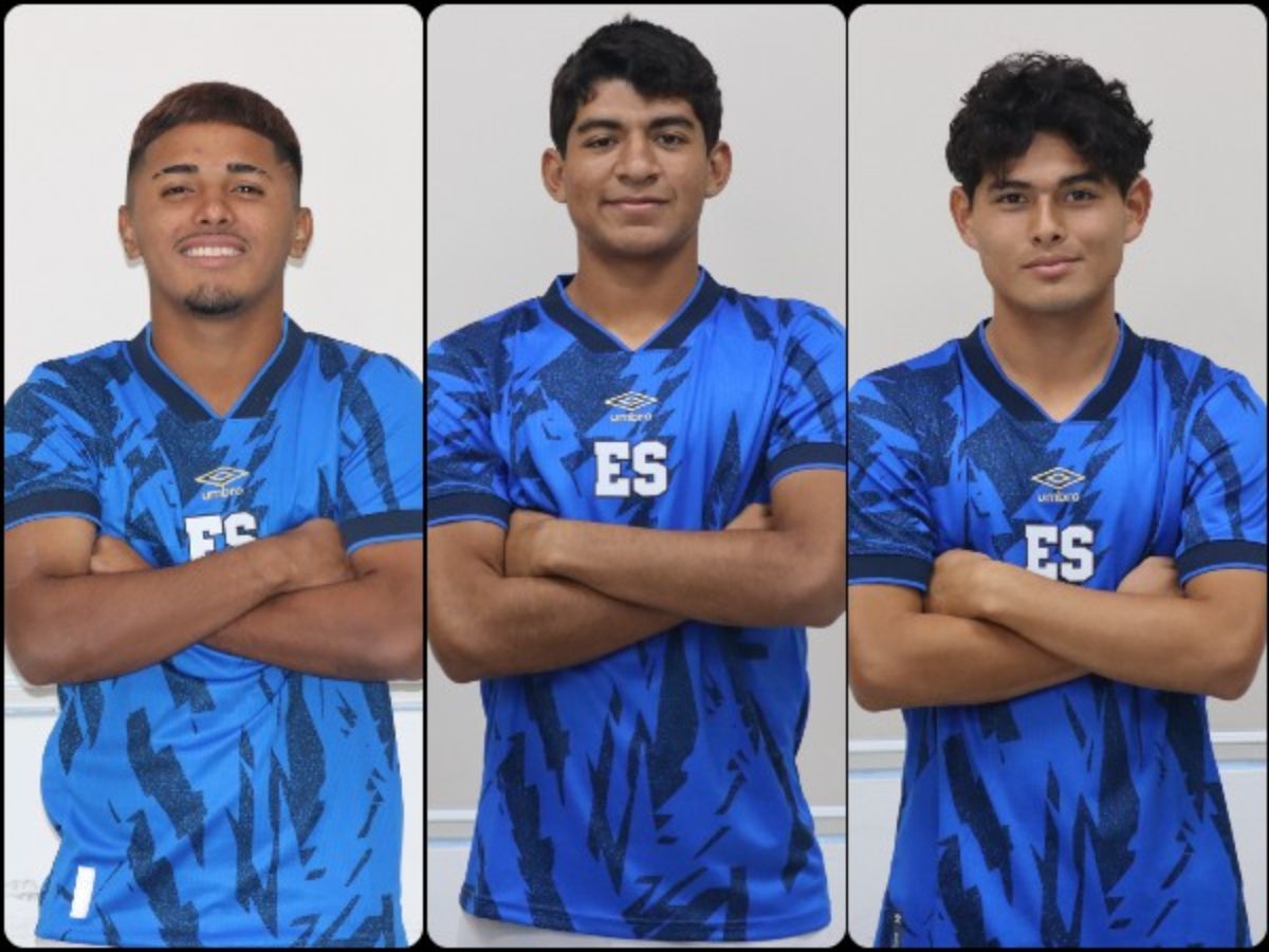 Kerin Torres (Delantero), Luis Tobar (Delantero), Brandon Ramírez (Delantero). Foto Cortesía FESFUT