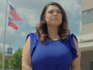 Salvadorena destacada en Estados Unidos