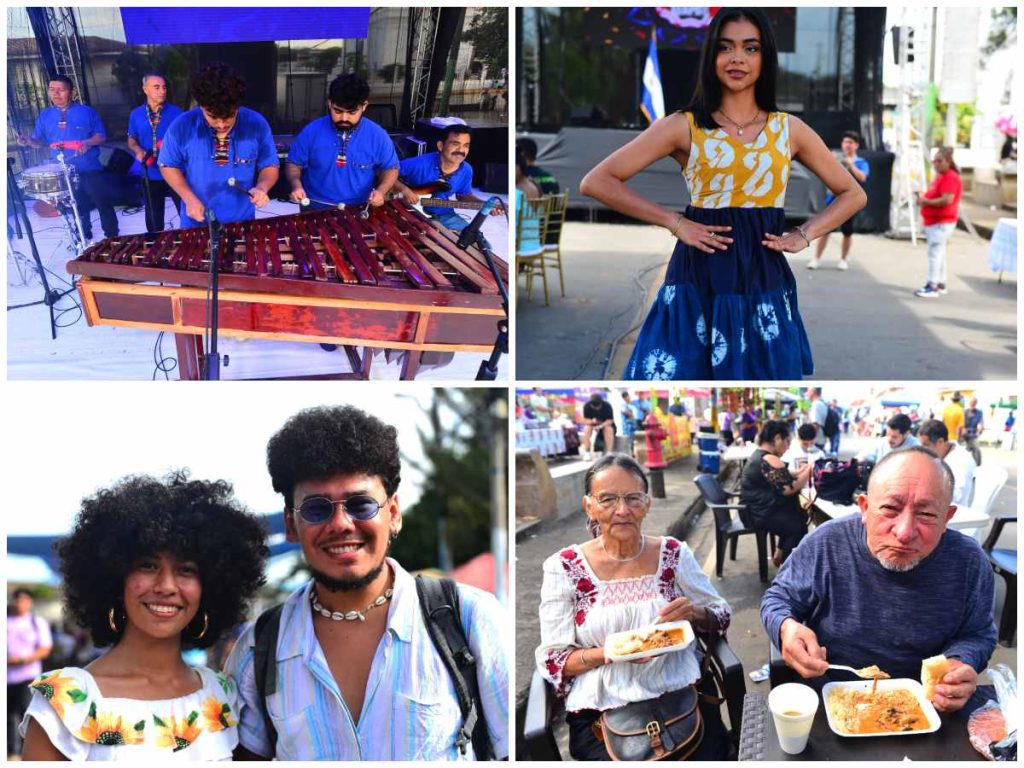 El festival ofreció música de marimba, moda con identidad, visitantes de varios países y sabor auténtico en cada porción de cochinita compartida con alegría.