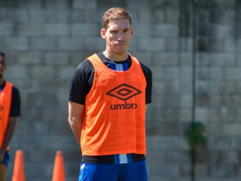 Pablo Punyed durante un entreno. / Foto archivo