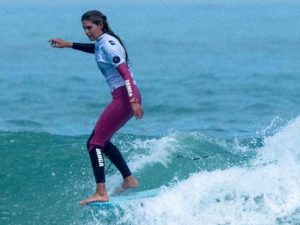 Soleil Errico de USA en los últimos ISA World Longboard Championship. Foto: Cortesía ISA / Pablo Jimenez