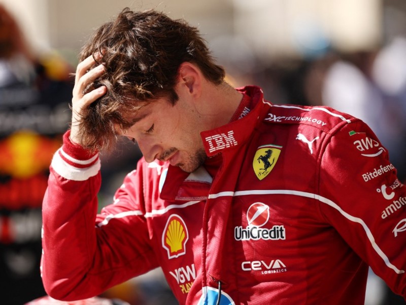 El piloto Charles Leclerc, de Ferrari. / Foto AFP
