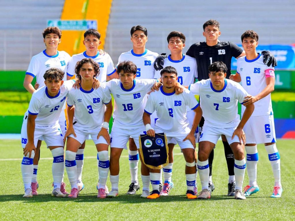 Selecta Sub-20 ante Nicaragua en los Juegos Centroamericanos 2025. Foto X Selecta