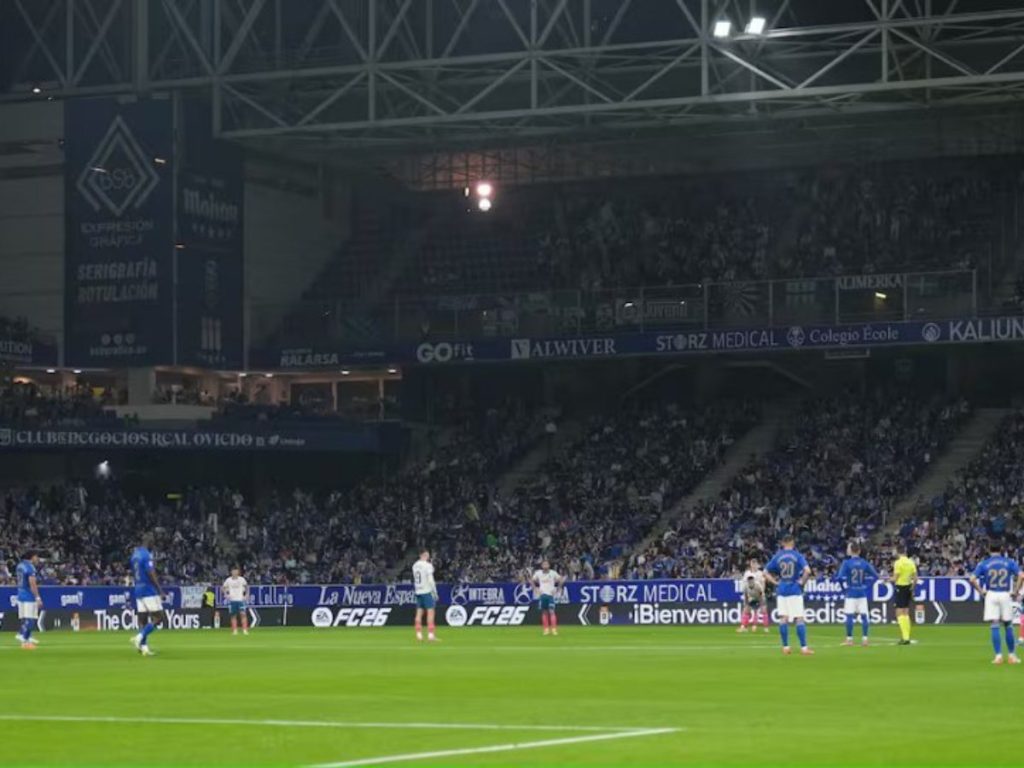 Protestas en la liga. Foto Captura de Pantalla
