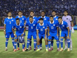 Alineación titular de El Salvador.
