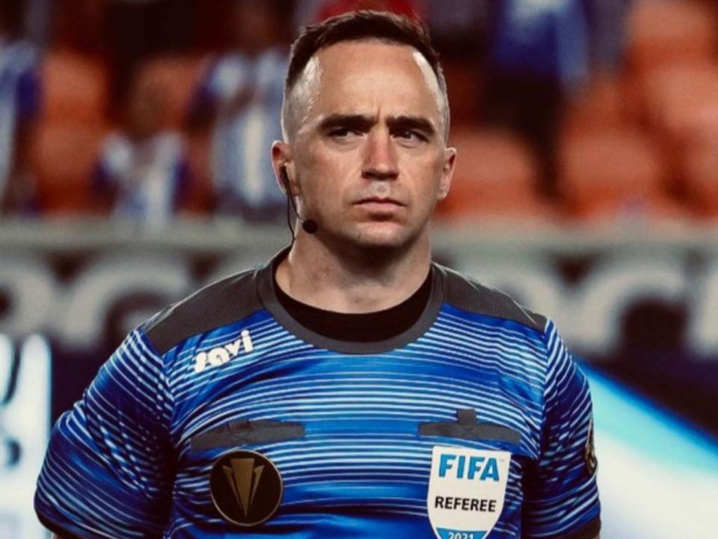 El canadience Pierre-Luc Lauzière será el encargado de dirigir el partido entre El Salvador y Guatemala. Foto FB Pierre-Luc Lauzière