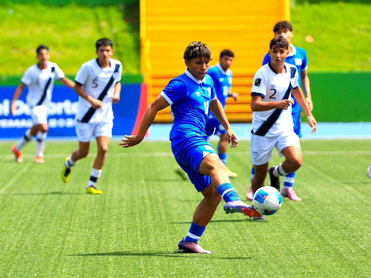 Selecta Sub20 cayó 4-2 ante Guatemala en los Juegos Centroamericanos 2025. Foto X Selecta