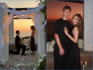 Nathan Ordaz junto a su novia Alaini Cardozo. Foto IG Nathan Ordaz