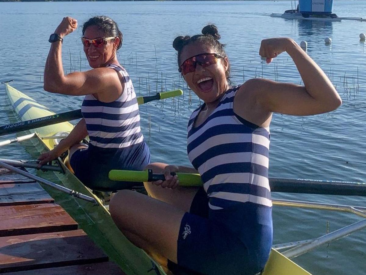 El remo se llevó ocho medallas en los Juegos Centroamericanos Guatemala 2025. Foto INDES