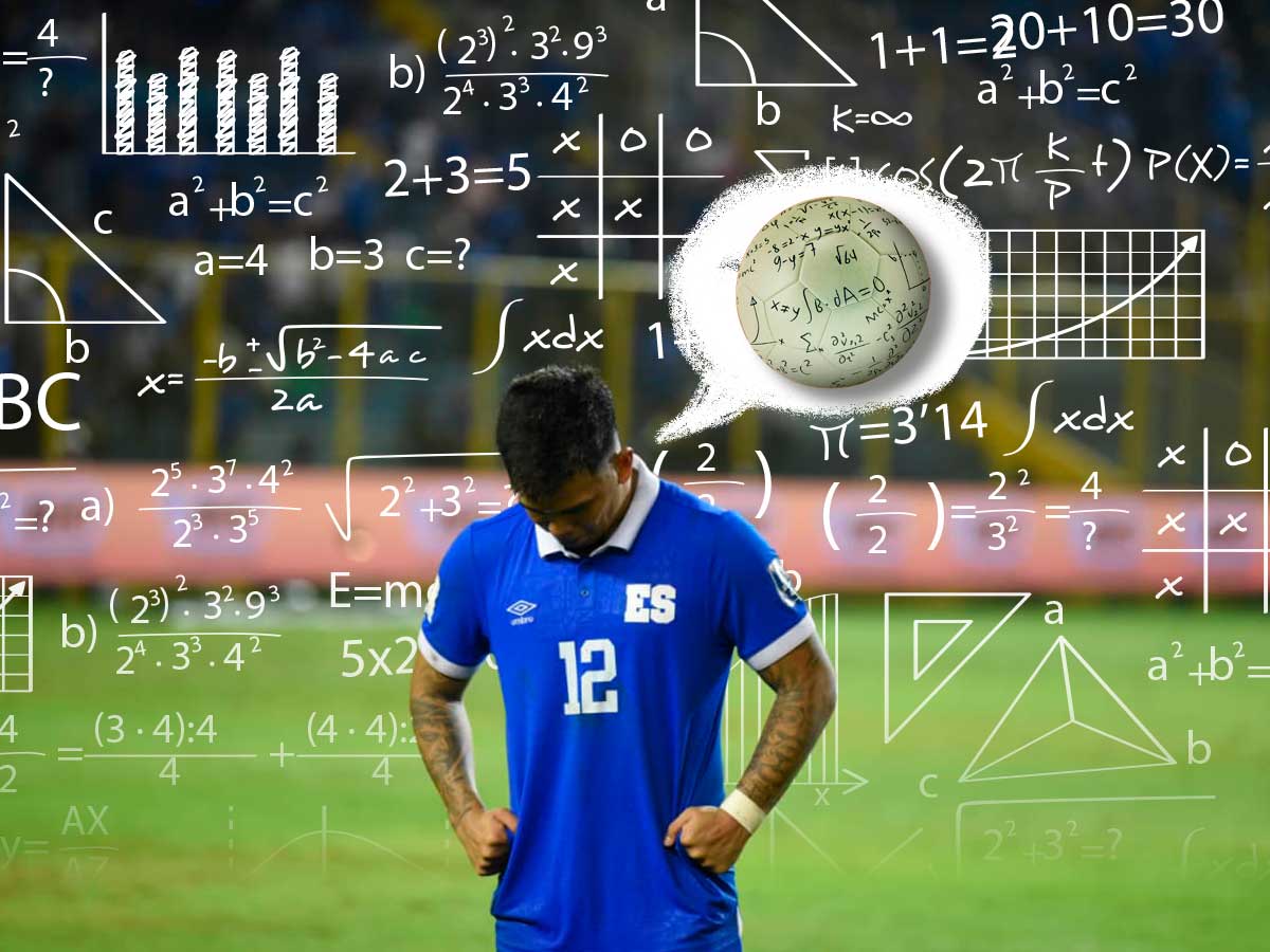 Marcelo "Chiqui" Díaz y todo El Salvador hacen cuentas de lo que necesita la Selecta para clasificar al Mundial 2026. / Ilustración elsalvador.com