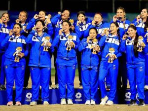 Selección de sóftbol ganó medalla de oro en los Juegos Centroamericanos 2025. Foto INDES