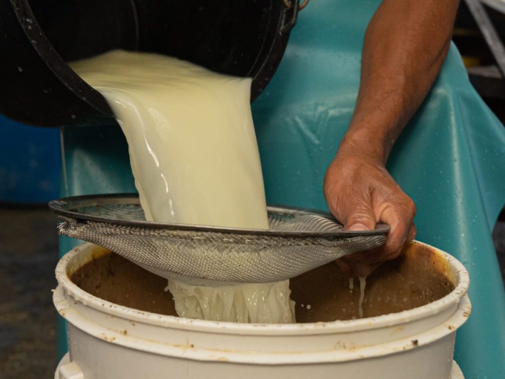 “Parte del equipo de Lácteos Soavi en la distribución de productos hacia distintos puntos de venta en el país.