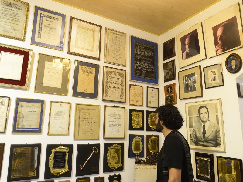 Sala homenaje a David Escobar Galindo, uno de los espacios más recientes dentro del museo.