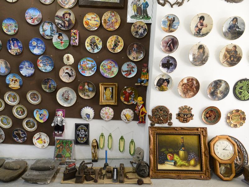 Algunos platos están inspirados en películas, arte religioso y eventos históricos.