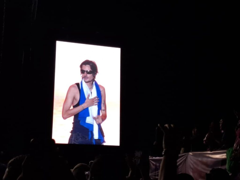 El público coreó con emoción los temas del artista venezolano, entre ellos “Vitamina”, “Binikini” y “Me rehúso”. Fotografía/ Jennifer Henríquez