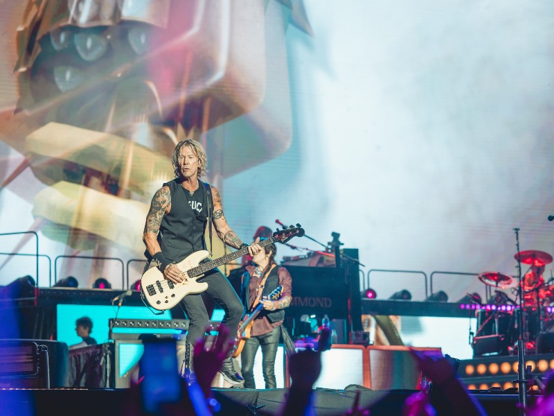 La primera vez que Guns N’ Roses tocó en El Salvador fue el 11 de abril de 2010, en el Estadio Cuscatlán en su gira “Chinese Democracy Tour”. /