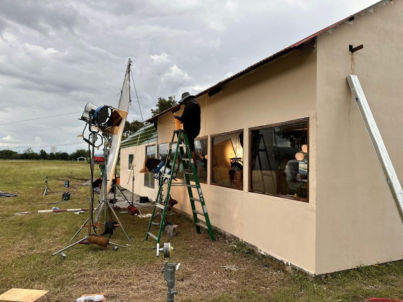 El rodaje se realizó en locaciones de Chiquimula, elegidas por su similitud con el norte mexicano.