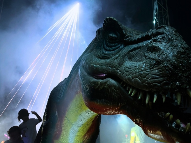 Los efectos visuales y sonoros crean una atmósfera envolvente para todo el público.