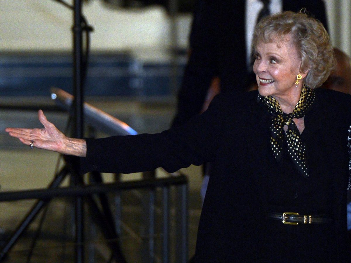 June Lockhart murió a los 100 años. Foto EFE