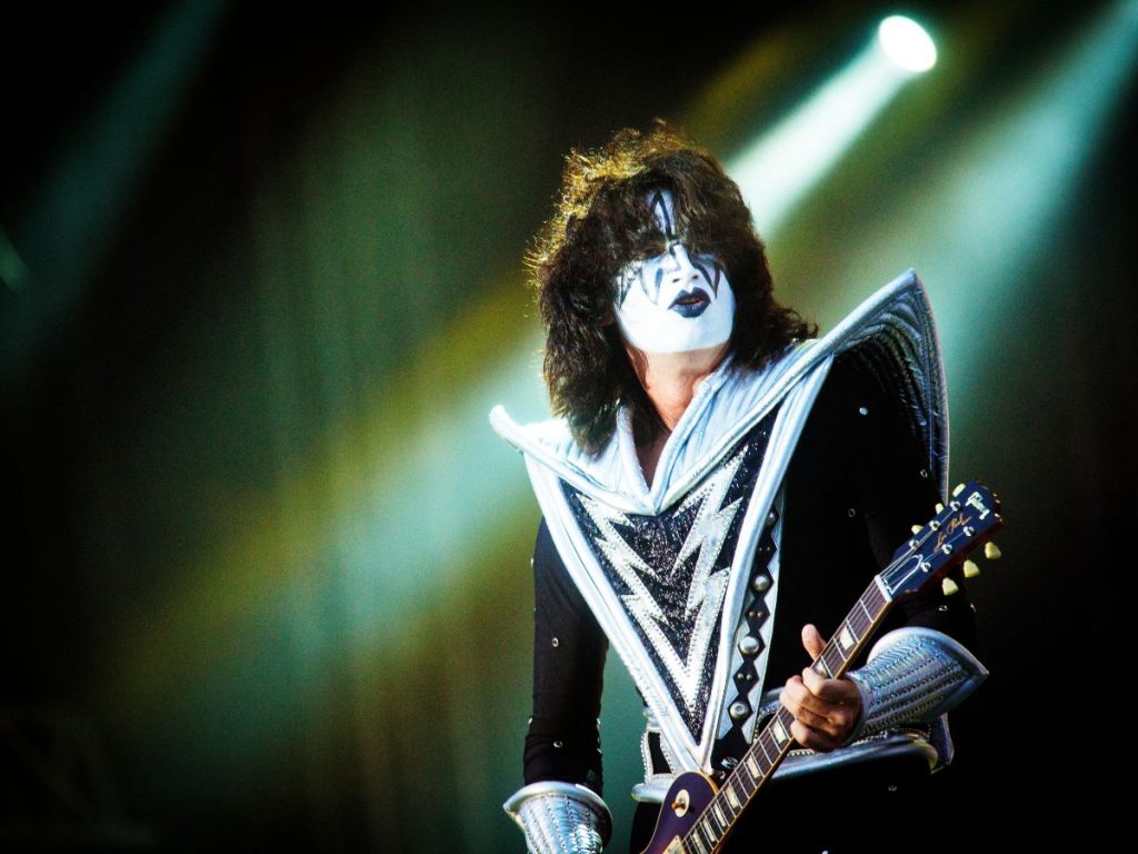 Ace Frehley, guitarrista de Kiss. Foto AFP