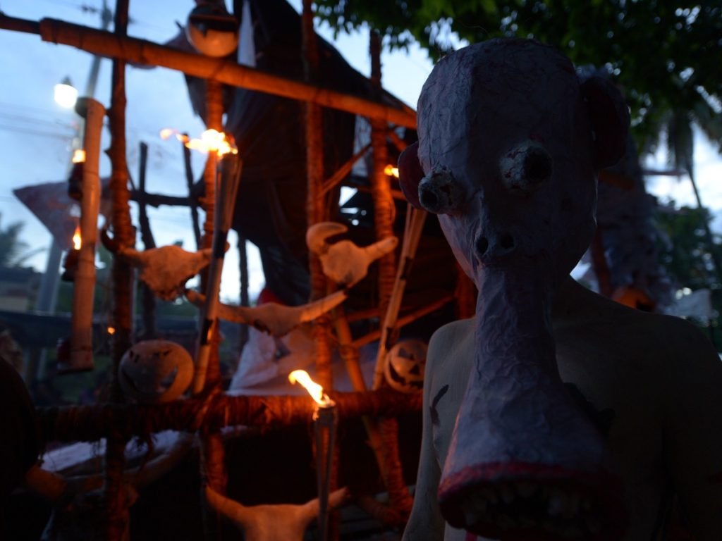 La Calabiuza mantiene vivas las leyendas salvadoreñas como La Siguanaba y El Cipitío, en contraste con la influencia del Halloween extranjero. Fotografía/ Archivo