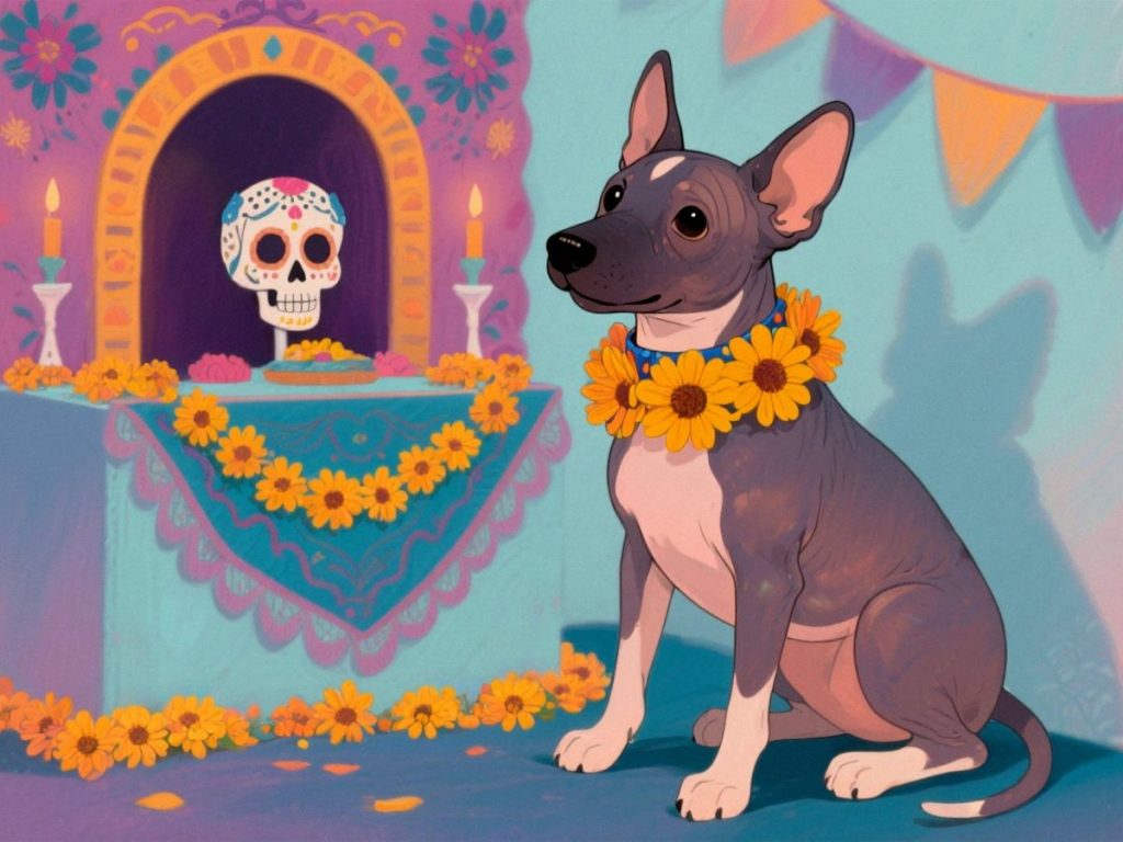 La ofrenda simboliza gratitud, amor y conexión espiritual, reflejando la importancia que los animales tienen en los hogares