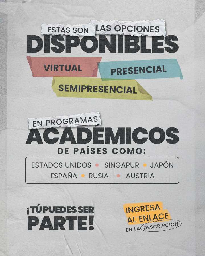 Programa de Becas en el extranjero 