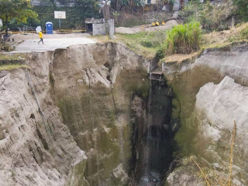 cárcava en Santa Eduviges