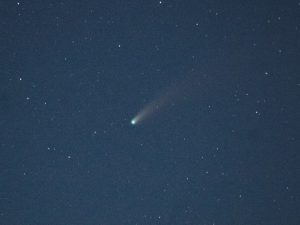Cometa C/2025 A6 (Lemmon) captado desde La puerta del diablo. Otro cometa más a la lista