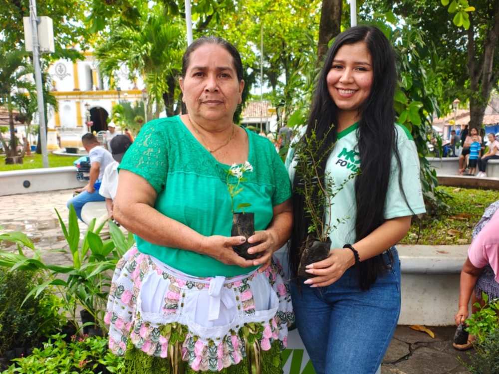 Entrega de arbolitos gratis MOP