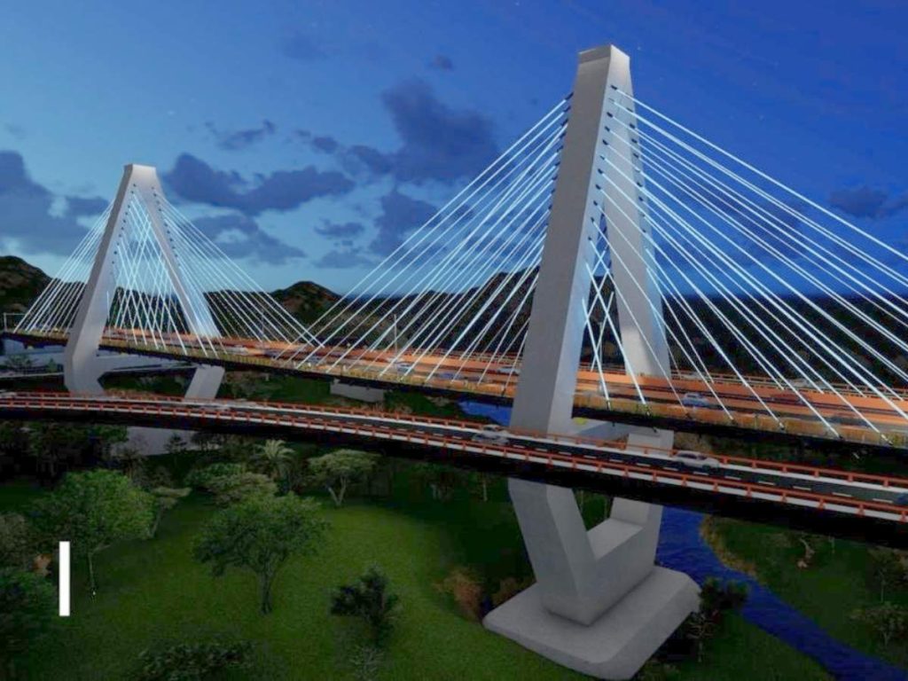 El nuevo bypass de Apopa conectará la Troncal del Norte con la Carretera de Oro, en una ruta de 4.73 kilómetros y más de una docena de puentes. El proyecto del MOP incluirá un puente atirantado.