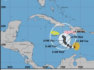 Una tormenta tropical en el Caribe continúa generando lluvias indirectas sobre territorio salvadoreño. /Medio Ambiente