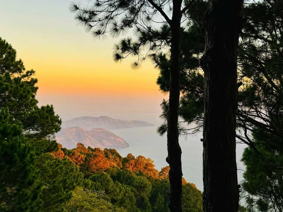 Volcán de Conchagua atardecer