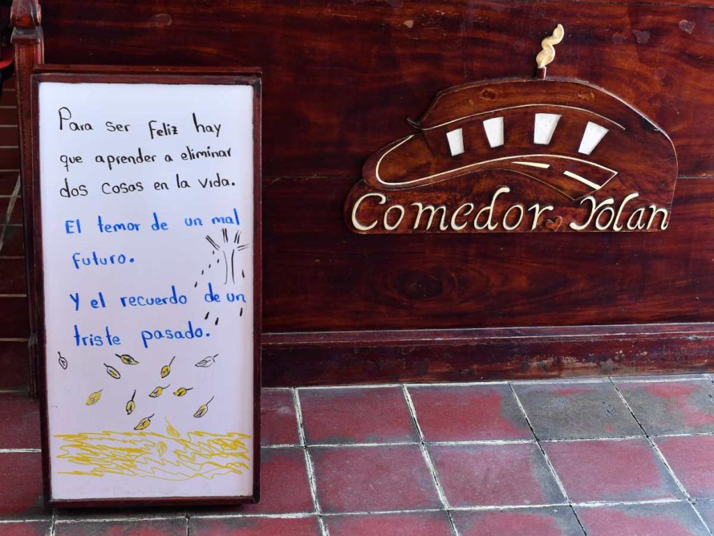 Comedor Yolan en El Salvador