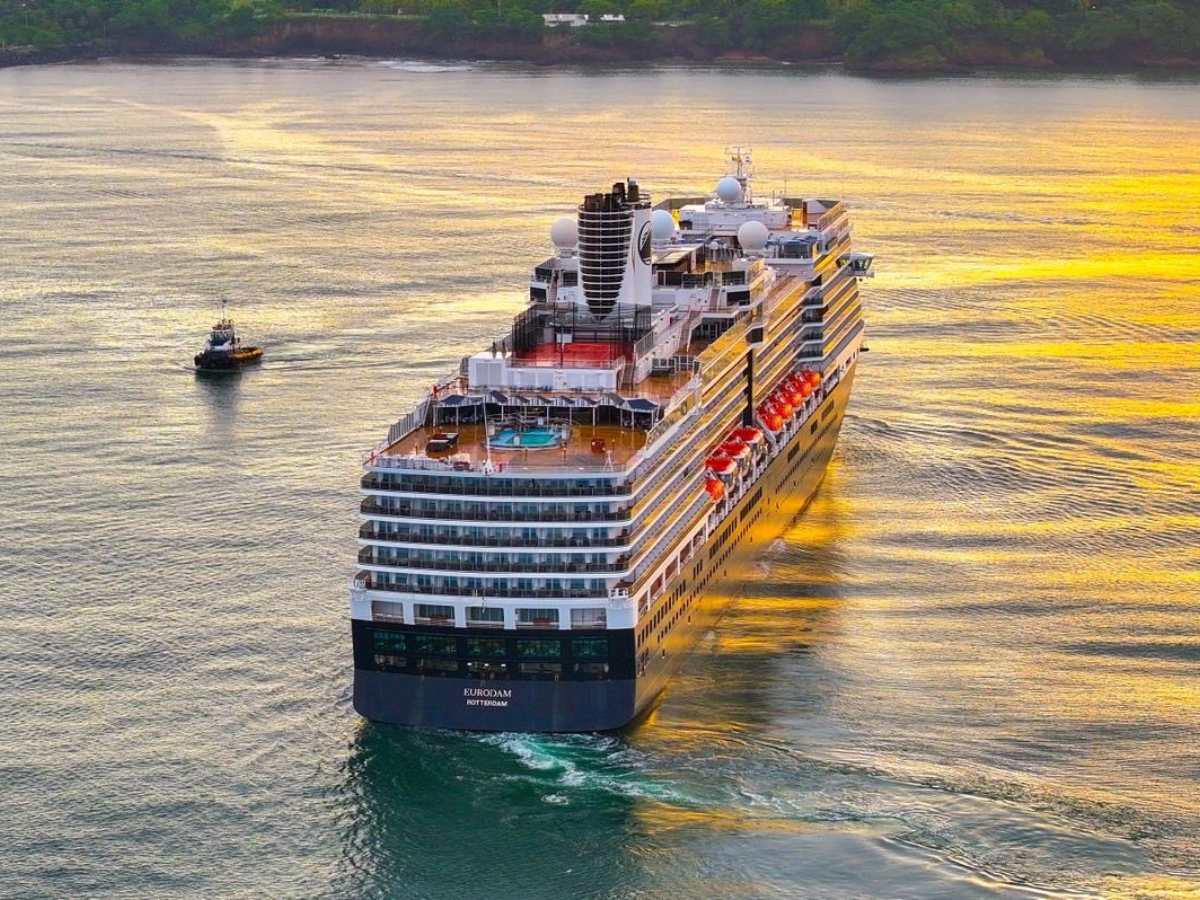 Crucero Eurodam llega a El Salvador