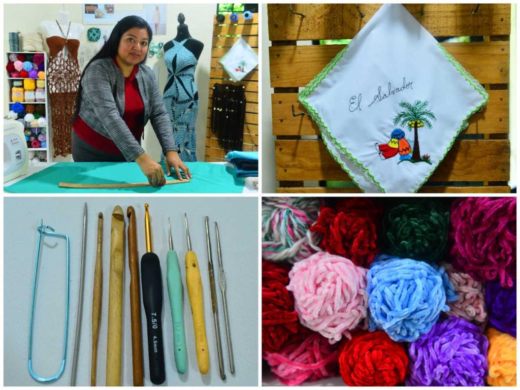 El taller de Kathya Galindo es un espacio donde tradición y creatividad se entrelazan para dar vida a piezas únicas tejidas y bordadas a mano en El Salvador.