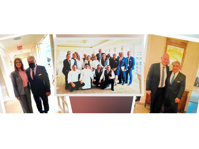 "Antes de abrir El Andariego, Jaime trabajó en la industria hotelera de Washington D.C., donde atendió a presidentes, embajadoras y figuras reconocidas."