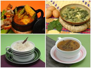 Sabor, tradición y calor en cada plato: ideales para un domingo lluvioso. Sopa de patas, mora, arroz en leche y atol de piña que reconfortan el alma.