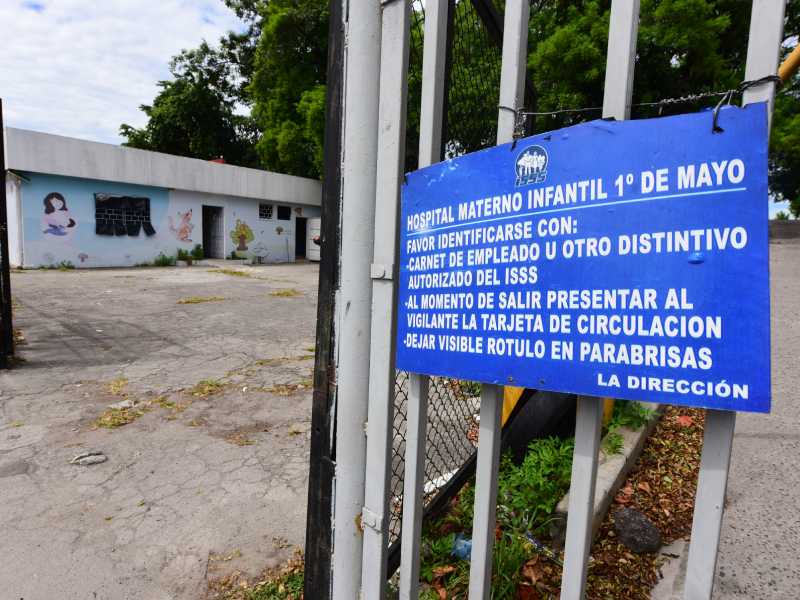 La cuarta estación del circuito finalizaría en el parqueo anexo del Hospital 1° de Mayo, ubicado sobre la 4a Calle Poniente. Fotografía/ elsalvador.com