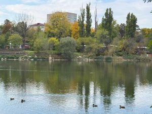 Una estudiante salvadoreña muestra la calma y belleza de Rusia./ Foto ESCOM - Elizabeth Henríquez