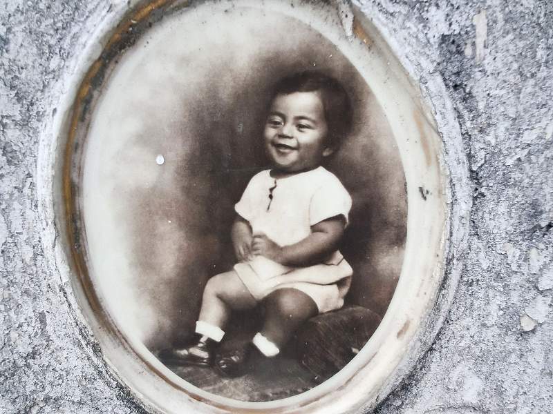 Este tumba es de principios del siglo pasado.