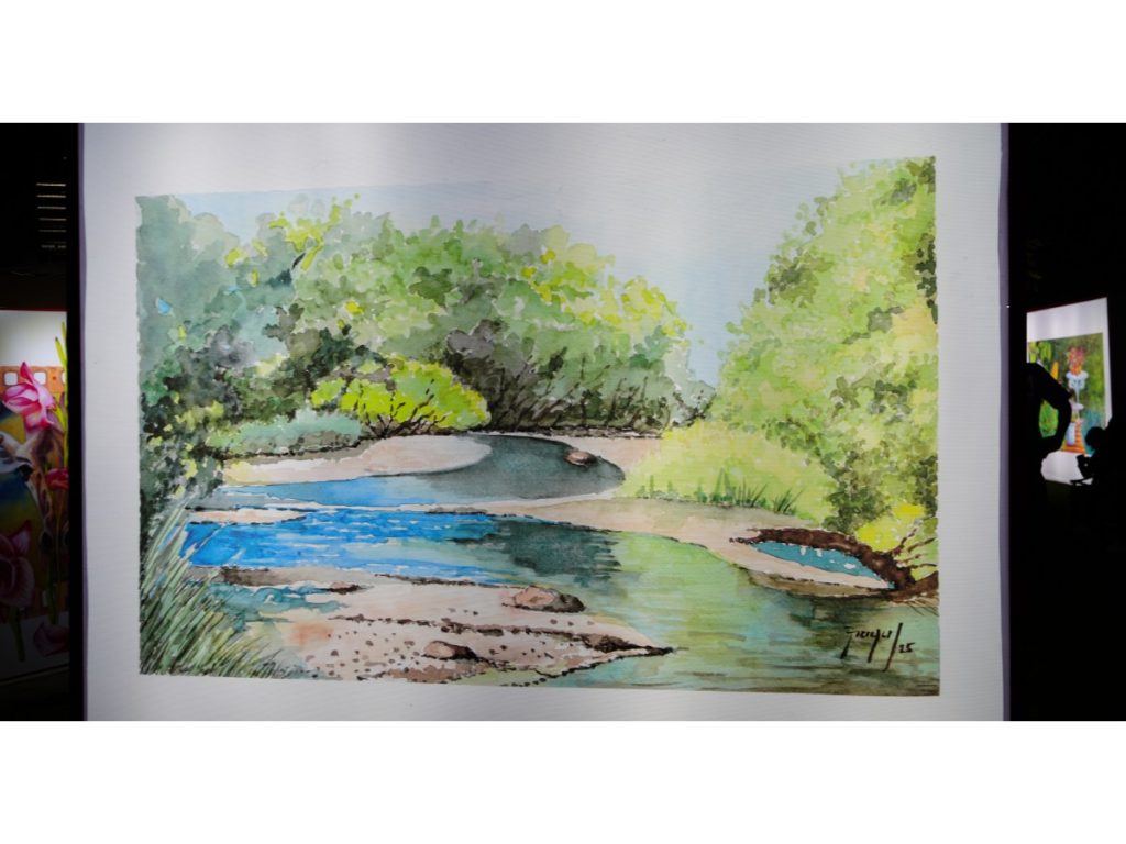 En once ediciones, “Inspiraciones del Alma” ha reunido a más de 590 artistas y se ha consolidado como una tradición del arte contemporáneo salvadoreño. Fotografía/ Rodrigo Altamirano