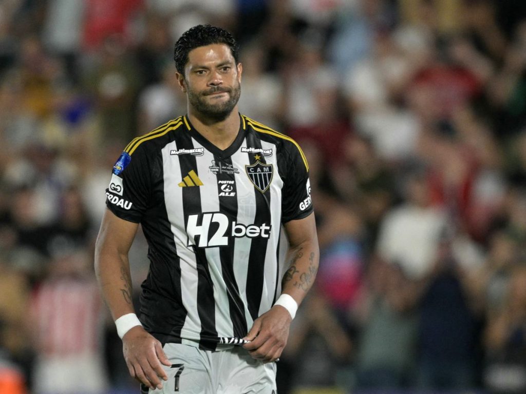 Hulk del Atlético Mineiro. Foto AFP