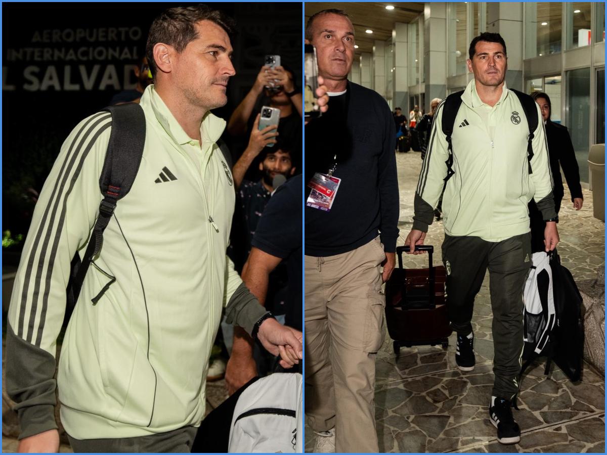 Iker Casillas ya está en El Salvador. Foto Cortesía