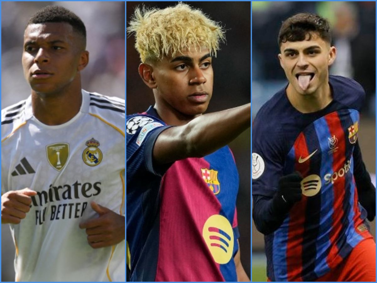 Kylian Mbappé, Lamine Yamal y Pedri están nominados a los premios The Best. Foto elsalvador.com