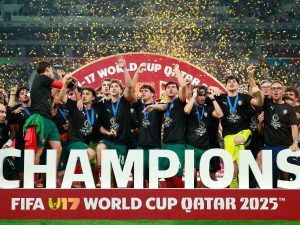 Portugal se corona campeón Sub-17 en el mundial de Catar. Foto AFP