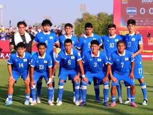 Selecta sub-17 empató a cero contra Colombia en el mundial de Qatar 2025. Foto X Selecta