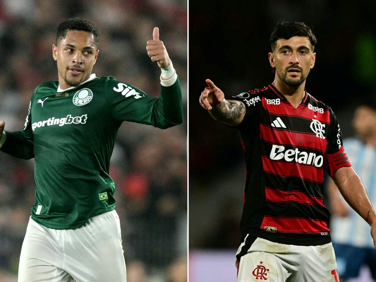 Palmeiras y Flamengo jugarán la final de la Copa Libertadores 2025. Foto AFP